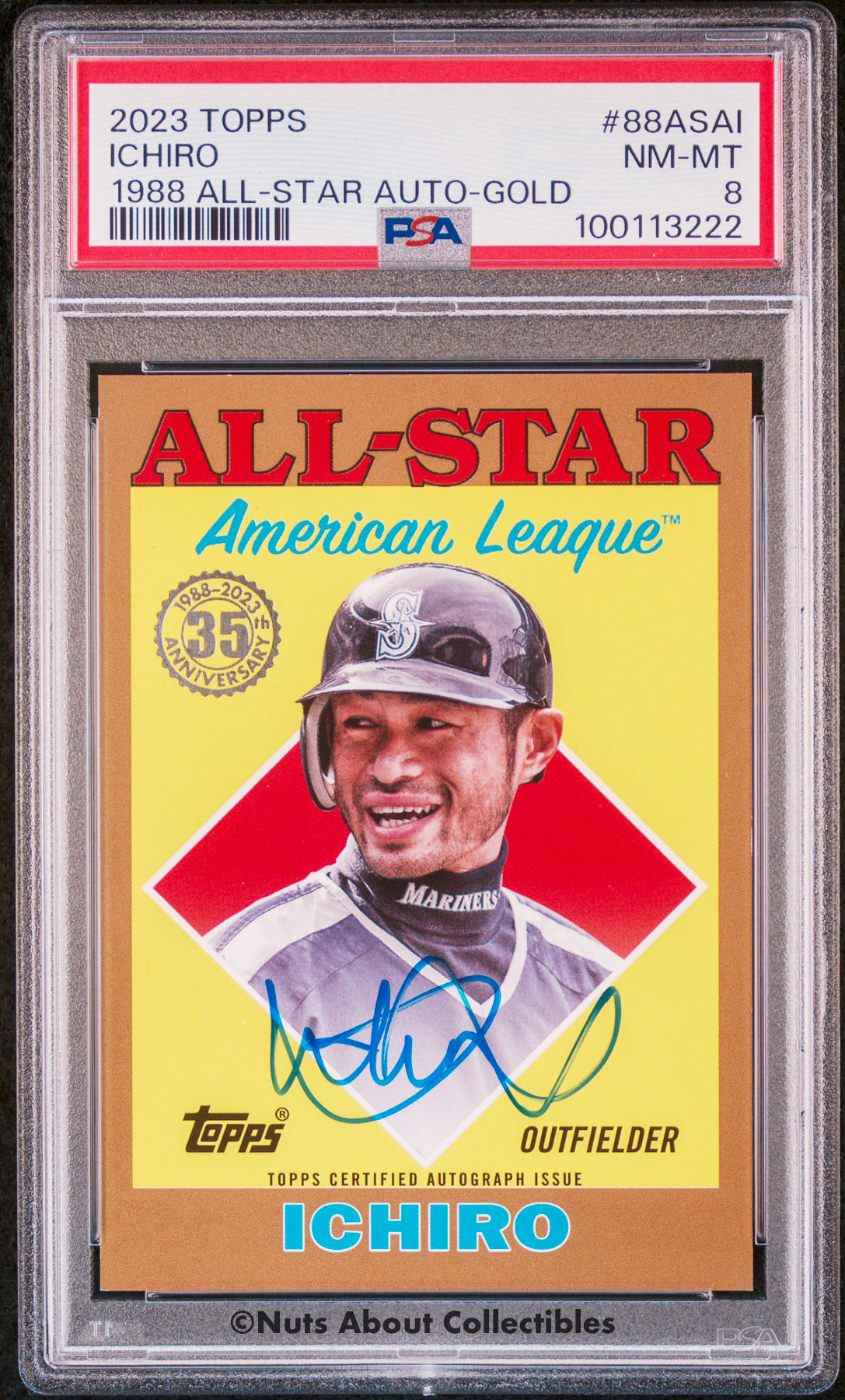 2023 TOPPS 1988 TOPPS ALL-STAR BASEBALL AUTOGRAPH GOLD #88ASAI
